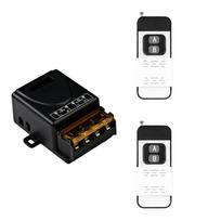 RF 433MHz Wireless Remote Control Switch AC 110V 220V 30A 1000meters RF Relay Receiver and Transmitter for Lamp Electric Appliance fan Switch Learning sidabro pilka spalva