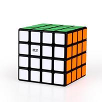 4x4 Stickerless Black 4x4x4 Magic Cube Speed Puzzle QiYuan S2 Racing Cubo Magico Educational Toys Gift black