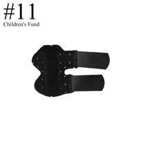 1Pcs Trigger Finger Splint Brace Thumb Splint Pain Relief for Straightening Trigger Finger Tendon Fracture Curved Bent Locked black