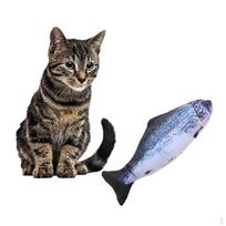 Charging Electric Toy Catnip baby Pretend Play Gifts 26cm Salmon