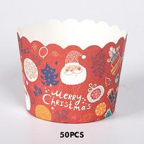 50Pcs/Lot Grease-proof Baking Cups Muffin Cake Cupcake Liners Wrappers Cases for Wedding Party Birthday Bakeware white