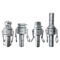 Jinghong 316 Stainless Steel Quick Hose Barb Connector gray