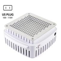 Professional Nail Dust Collector With Filter Built-in Desktop Nail Vacuum Cleaner Gel Nails Manicure Desk Collector For Nails white