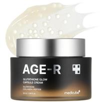 Medicube AGE-R Glutathione Glow Capsule Facial Cream - Instant Lifting Moisturizer - Collagen Peptide For Hydrating Glow - Improve Blemishes  Une