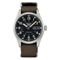 Seiko SRPJ85K1 Automatic Watch, Black Nylon Band, 36.4mm