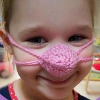 New Warmth Nose Warmer Cover Antifreeze Windproof Nasal Protector Guard Adjustable Breathable Nose Guard Winner Skiing rožinė