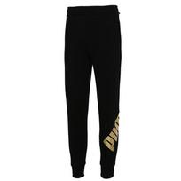 PUMA Big Logo Pant Knitted Sweatpants Men's Black 855577-57 L black