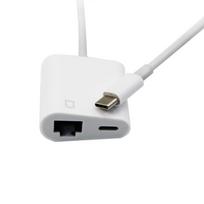 Tpye-C Lighting iki RJ45 Ethernet OTG adapterio LAN laidinio tinklo kabelis / šakotuvas su įkrovimo prievadu, skirtas iPad iPhone 14 13 12 11 Pro Max samsung xiaomi redmi USB-C