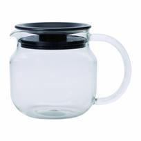 KINTO One Touch Teapot 450ml Brown 8389 ruda
