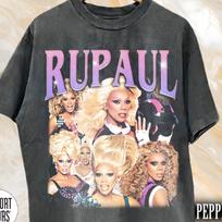Retro RuPaul comfort colors shirt, Drag Queen T-Shirt, LGBTQ Pride Shirt, Vintage Drag Race Top, Drag Queen Fan Gift 130 pink