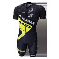 Vyriškas Kostiumas Greičio Riedlentės Kostiumas Greiti Riedučiai Mtb Riedlenčių Jumpsuit Rinkinys 2026 Ilgomis Rankovėmis Kvėpuojantis Vienos Dalies Dviračių Kostiumas Rinkinys S gray