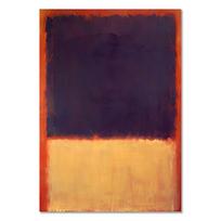 Markas Rothko abstrakčios spalvos drobės meno plakatai ir spaudiniai Skandinavijos drobės tapybos sienų meno paveikslas kambario namų dekoravimui 60x80cm No Frame