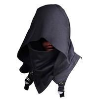 Assassins Creed Žaidimo Cosplay Gobtuvas iš Poliesterio Audinio Kostiumų Renginiams ir Viduramžių Vaidmenų Žaidimams juoda