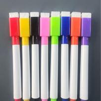 Erasable Water-Based Whiteboard Marker Set for Kids - Black Color, Easy Erase, Pen Control Training. red