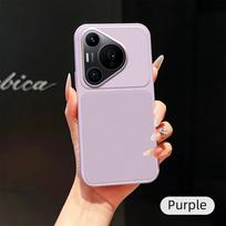 For Huawei Pura 70 Case Huawei Pura 70 Pro Cover Pura 70 Pro+ Leather Case Luxury Lens Protection Protect Matte leather Back Huawei Pura 70 Pro white