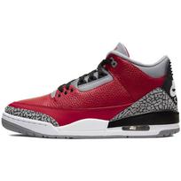Air Jordan 3 Retro SE 'Unite - CHI Exclusive' (Unisex) Varsity Red / Cement Grey / Black / Varsity Red Vintage Basketball Shoes CU2277 600 36.0