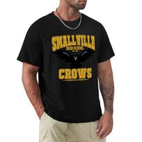 Smallville Home of the Crows TShirt Running Gym Short Sleeve Sports Tee M black