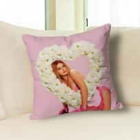 L-Lana Del Singer R-Rey Pillow Cases for Bedroom Living Room Sofa Home Decor Polyester Cushion Cover with Zipper 30cmx30cm