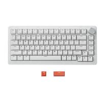 DrunkDeer A75 Pro Rapid Trigger klaviatūra eSports žaidimų klaviatūra Magnetiniai jungikliai paskutinio laimėjimo režimas Reguliuojamas paleidimas ANSI dizainas su rankenėlėmis baltos spalvos - -
