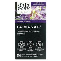 Gaia Herbs, Calm Asap, Veggie Liquid Phyto-Caps 60 tablets