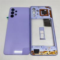 Full Housing Case For Samsung Galaxy A32 4G A325 Middle Frame Cover+Battery Back Cover Rear  Cover Repair parts juoda