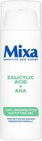 Mixa Mattifying Anti-Imperfection Mattifying Gel matinis gelis su salicilo rūgštimi + AHA, 50 ml