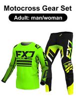motocross gear set Enduro cross Jersey Pant Kits Racer Gear Set Off-road Mens Kits Women's mountain Downhill Motorcycle MX M-32 black