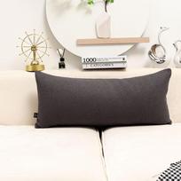 Ilga stačiakampė lininė atlošo pagalvė - Nuimamas ir skalbiamas užvalkalas svetainės sofai 30*50cm Pillowcase Only