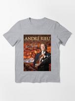 André Rieu most popullar music song,rieu,simple rieu,funny rieu,stuff rieu,long sleeve rieu Essential T-Shirt M gray