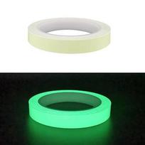 Lipni Žalia Vandeniui Atspari Šviečianti Juosta Laiptams & Grindims - Šviečia Tamsiai Glow-in-the-dark tape-green;0.8CM*3M beige