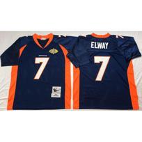 Rugby Jersey Denver Broncos Hall Of Fame 84 Vintage Embroidered Sports Shirt Men Women XXXL blue