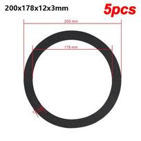 5Pcs 3/4/5/6.5/8/10 Speaker Speaker Sealing Gasket EVA Foam Dustproof EVA Speaker Gasket Shockproof Acoustic Buffer