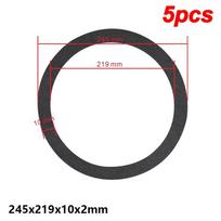 5Pcs 3/4/5/6.5/8/10 Speaker Speaker Sealing Gasket EVA Foam Dustproof EVA Speaker Gasket Shockproof Acoustic Buffer