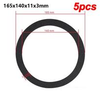 5Pcs 3/4/5/6.5/8/10 Speaker Speaker Sealing Gasket EVA Foam Dustproof EVA Speaker Gasket Shockproof Acoustic Buffer