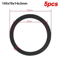 5Pcs 3/4/5/6.5/8/10 Speaker Speaker Sealing Gasket EVA Foam Dustproof EVA Speaker Gasket Shockproof Acoustic Buffer