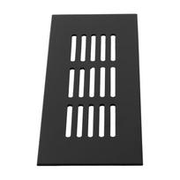 50mm Aluminium Rectangular Cabinet Wardrobe Air Vent Grille Ventilation-Cover For Home Decoration Accessories 50x400mm