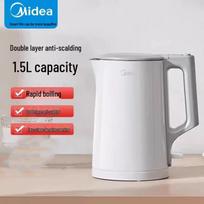 Midea 1.5L Stainless Steel Electric Kettle CN plug (adapter included) 1.5L