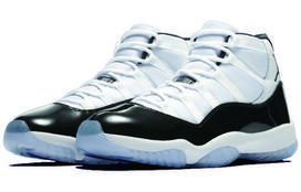 Air Jordan 11 Retro 'Concord' 2018 378037-100 41 gray