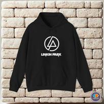 hoodie-Casual Pullover Sweatshirt Linkin Park M white