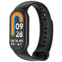 Colour Silicone Strap for Xiaomi Mi Band 10/9 Soft Sport Replaceable Wristband for Xiaomi Mi Band 8/9/10 Original Official Strap For Mi Band 8 juoda