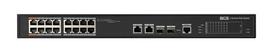 BCS BCS-L-SP1602G-2SFP-M(II) Valdomas Maitinimas per Eternetą (PoE) 1U Juoda