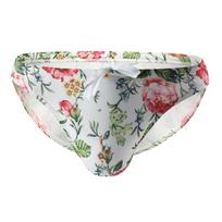 Vyriškos Seksualios Spausdintos Maudymosi Kelnės Augalas Kokoso Medis Klevo Lapas Madingos Vyriškos Paplūdimio Karšto Versmės Kelnės Daugiaspalvės 2xl (see description for detailed sizes) white