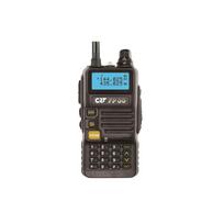 Bax 10bc nešiojama VHF/UHF radijo stotelė CRT FP00 dviejų dažnių 144-146 ir 430-440 MHz juoda, VOX, 128 kanalai, nuskaitymas (Scan), programuojama, žibintuvėlis, FM radijas 76-108 MHz, TOT, retransliatorius