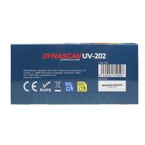 Dynascan UV-202 dviejų dažnių VHF/UHF radijo stotelė, 5W, 200 kanalų, VOX, triukšmo slopinimas, FM radijo priėmimas ir AM aviacijos dažnių juosta, IP67
