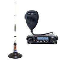 CB radijo stoties komplektas PNI Escort HP 6500 PRO, ASQ, VOX, NRC su CB antena PNI ML70 su magnetu