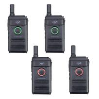 4 nešiojamų radijo stotelių rinkinys PNI PMR R10 PRO, 446MHz, 0.5W, 16 programuojamų kanalų, 16 PMR ir 50 CTCSS bei 104 DCS tonų, monitorius, paieška
