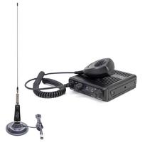 CB radijo stoties komplektas PNI Escort HP 2020 vieno kanalo 22 su CB antena PNI LED 2000 su pridedamu magnetu