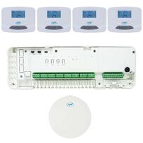 PNI CT28 Pro 4 Wi-Fi automatizavimo rinkinys grindiniam šildymui, Tuya Smart mobilioji programėlė, komplekte 4 valdymo blokai ir interneto šliuzas
