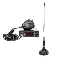PNI Escort HP 5500 CB radijo stoties komplektas su CB PNI ML29 antena, 34 cm, su magnetiniu pagrindu, juodas