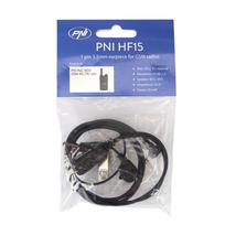 Ausinės su mikrofonu PNI HF15 su 1 kaiščio 3.5mm jungtimi GSM radijo stotims